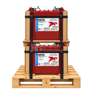 2 Bater�as Trojan T-145 Plus | 6 Voltios 260 Amperios